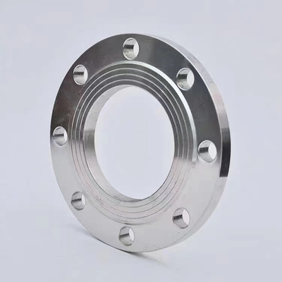 ASME Pn100 Dn100 выковало выскальзывание фланца стали углерода плоское на поднятой шеи сварки стороны