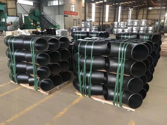 Штуцеры трубы сварного соединения встык локтя Astm A234 Wpb зашкурят взорванное Asme B16.9 180 градусов