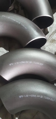 ISO сертифицированная углеродистая сталь локоть Astm A234 Wpb 60 градусов