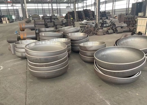 Dished крышки трубы стали WPHY60 WPHY52 сварили эллиптическое DIN28011
