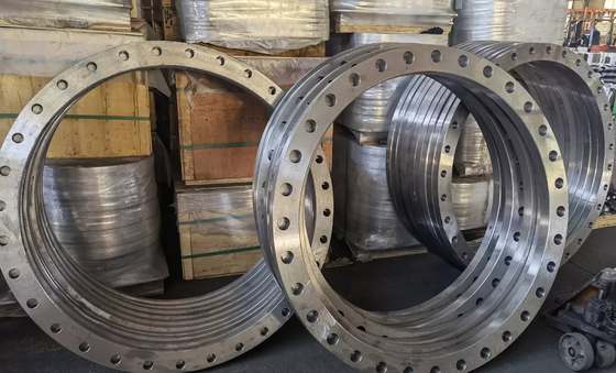 Сталь OEM ASTM A105carbon выковала поверхность масла доказательства ржавчины фланцов SCH80