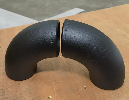 8" 1.5d 90 чернота Wpb локтя стали A234 степени крася сваренный штуцер трубы