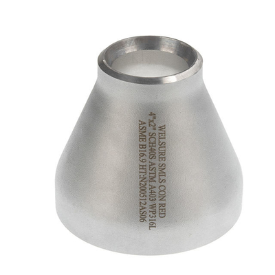 Штуцеры трубы PED ISO 2-25mm сваренные 2&quot; X4» 304 редуктор 316L Ss концентрический