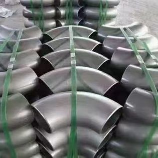 Полированный/пескоструйный 2 штуцера изгиба локтя из нержавеющей стали
