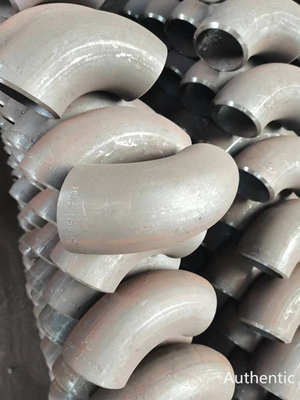 картина стандартного Sandblast ГОСТ (ГОСУДАРСТВЕННЫЙ СТАНДАРТ) JIS ASTM локтя трубы стали углерода 219mm черная