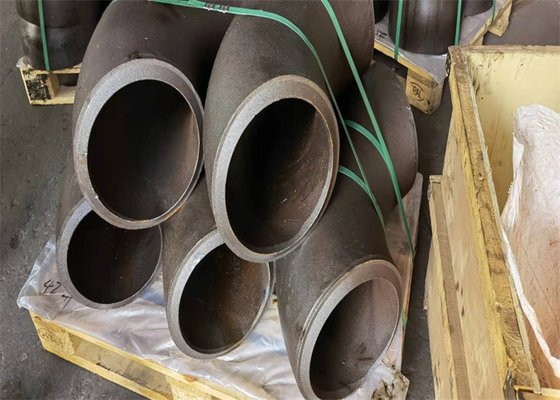 Подлинный выкованный равный черноты локтя ASTM A234 WPB формирует 6 дюймов