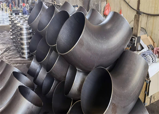 Подлинный выкованный равный черноты локтя ASTM A234 WPB формирует 6 дюймов