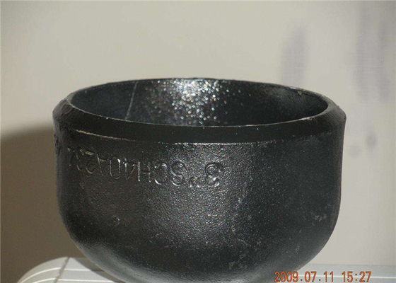 Крышка конца 30mm стальной трубы Q195 Q215 60mm выкованное для структуры конструкции