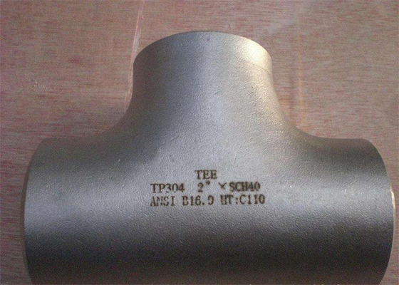 Прямой уменьшая тройник горячее гальванизированное A234 WPC ASME B16.9 2 дюйма
